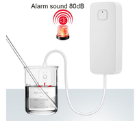 Wofea Wifi wykrywacz wody 80 DB dźwięk alarmu Tuya inteligentne życie wyciek wody czujnik powodzi lub 433mhz wykrywacz wody 1527 typ 3